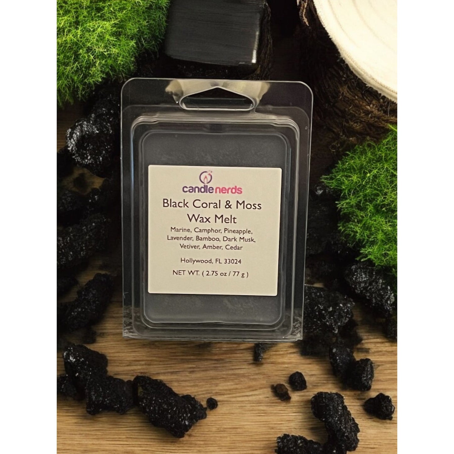 Black Coral Moss Wax Melt