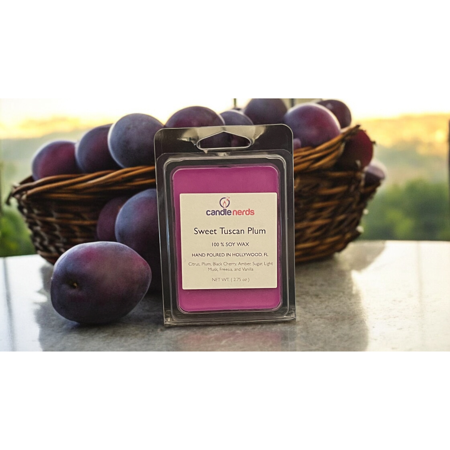 Sweet Tuscan Plum Wax Melt