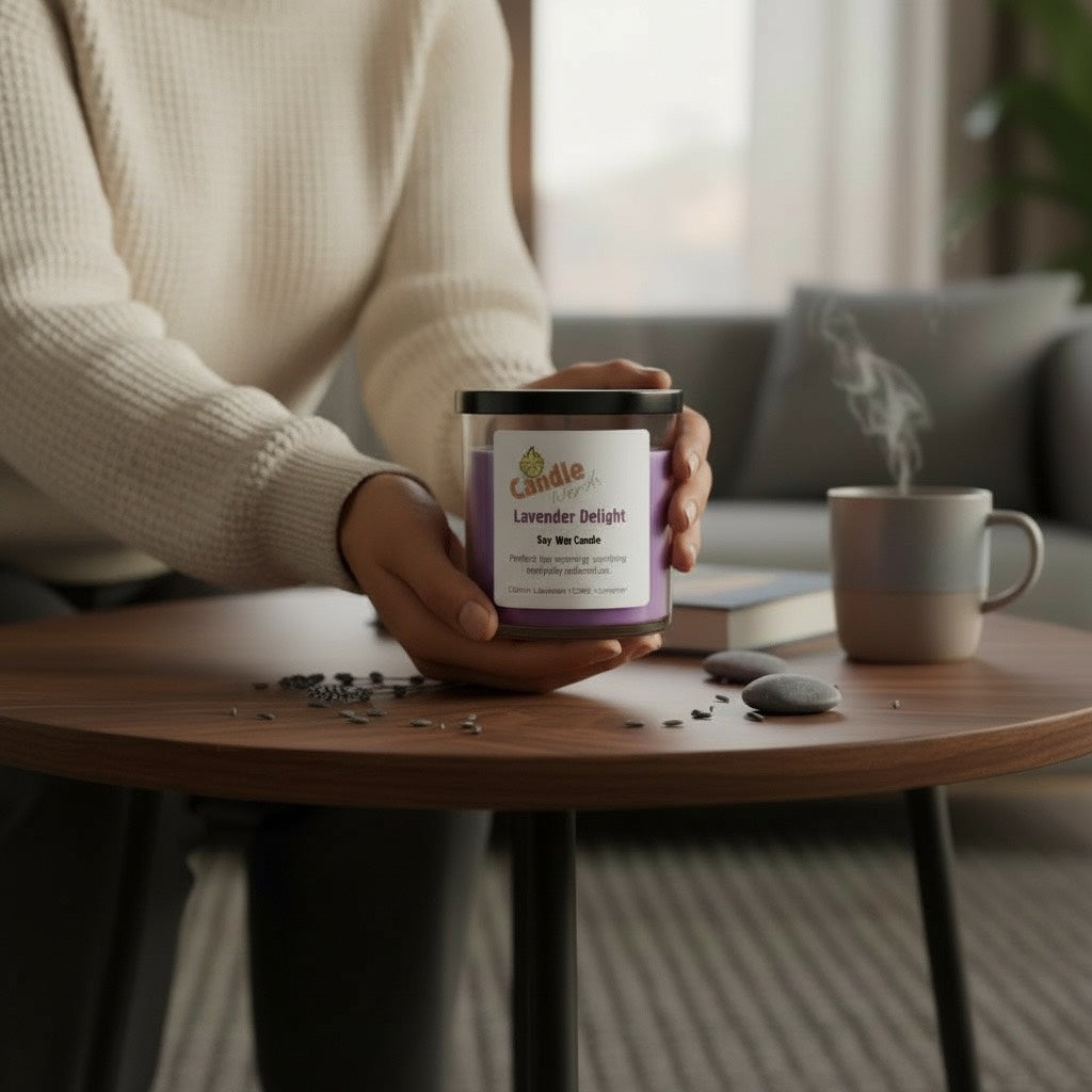 Lavender Delight Soy-Blend Candle