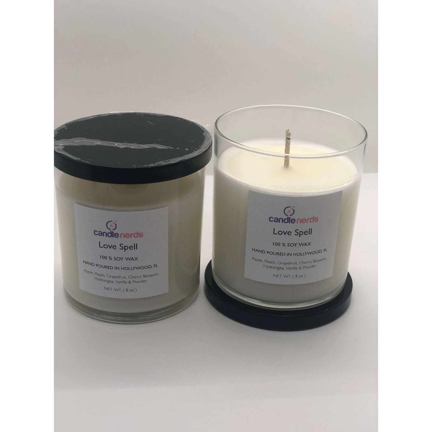 Love Spell Scent - Heart Candle - Candle Nerds