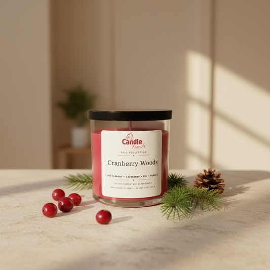 Cranberry Woods Soy-Blend Candle