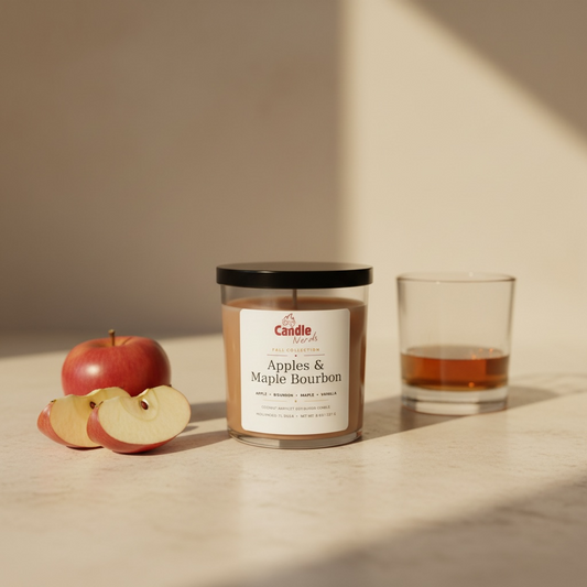 Apples & Maple Bourbon Soy-Blend Candle