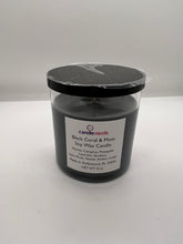 Load image into Gallery viewer, white background, black coral moss soy wax candle made of soybeans
