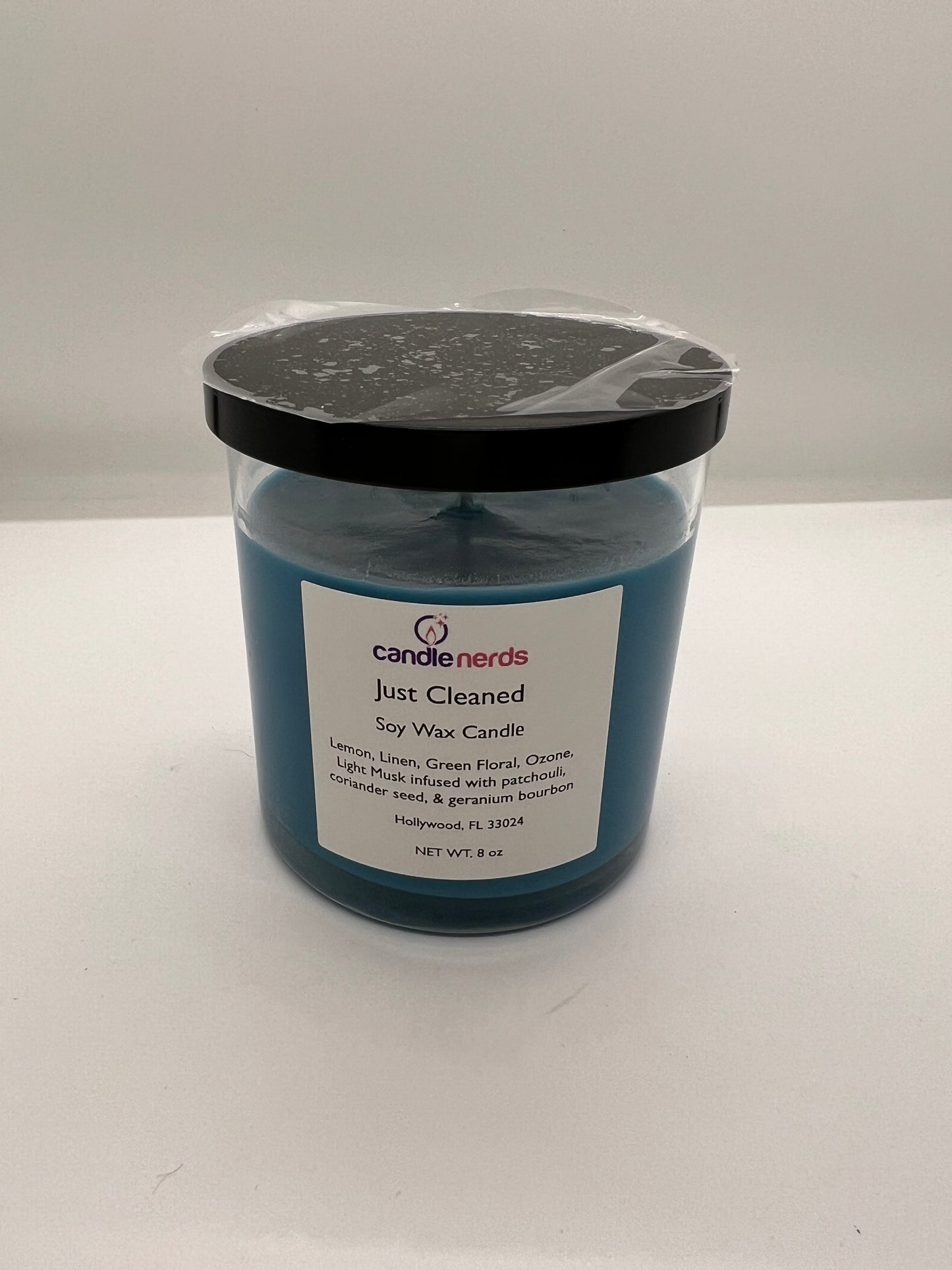 Just Cleaned Soy Candle