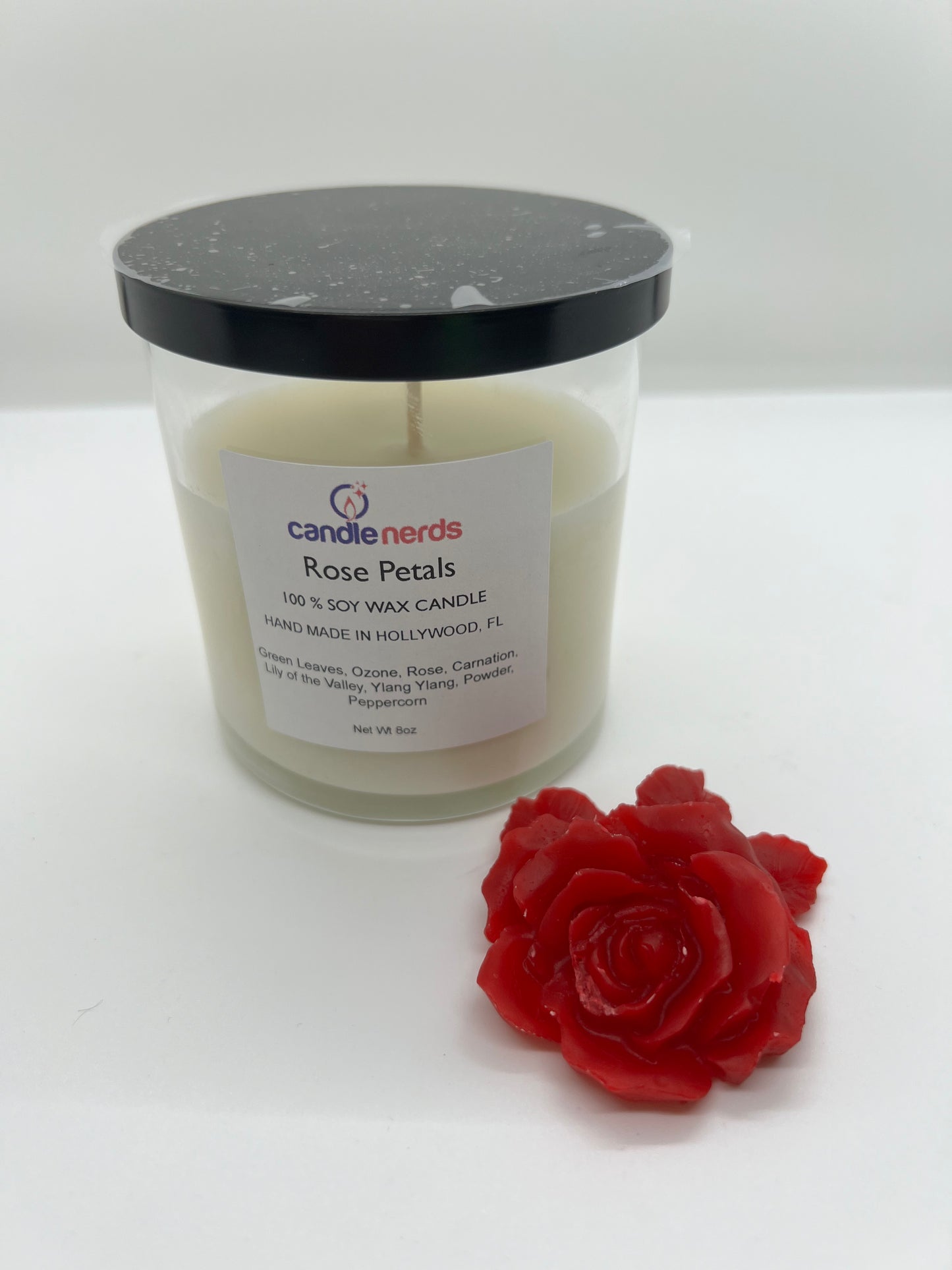 Rose Petal Soy Candle