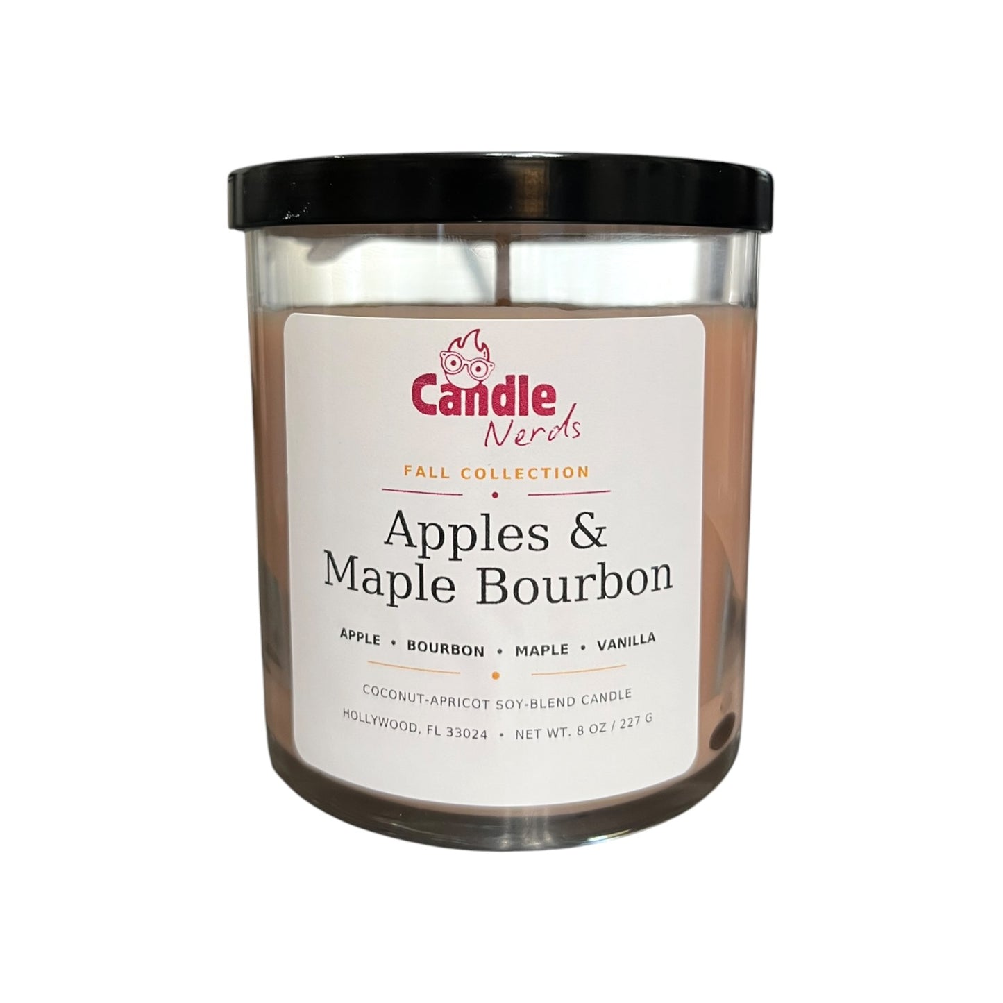 Apples & Maple Bourbon Soy-Blend Candle