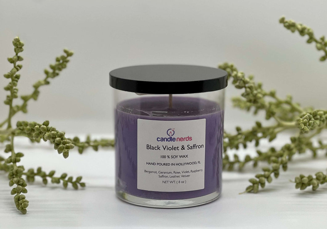 Black Violet & Saffron - Candle Nerds