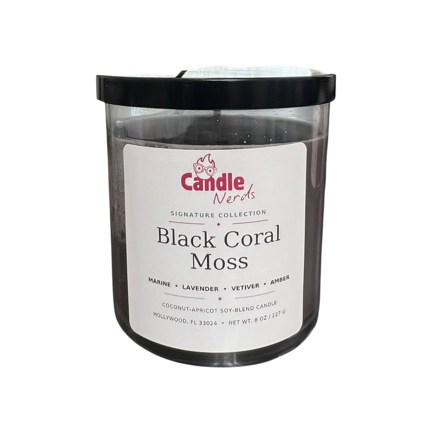 Black Coral & Moss Soy-Blend Candle