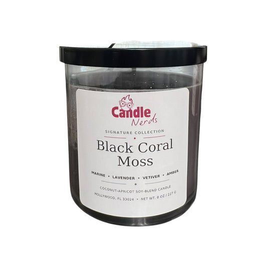 Black Coral & Moss Soy-Blend Candle