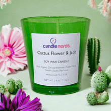 Load image into Gallery viewer, Cactus Flower &amp; Jade - Candle Nerds
