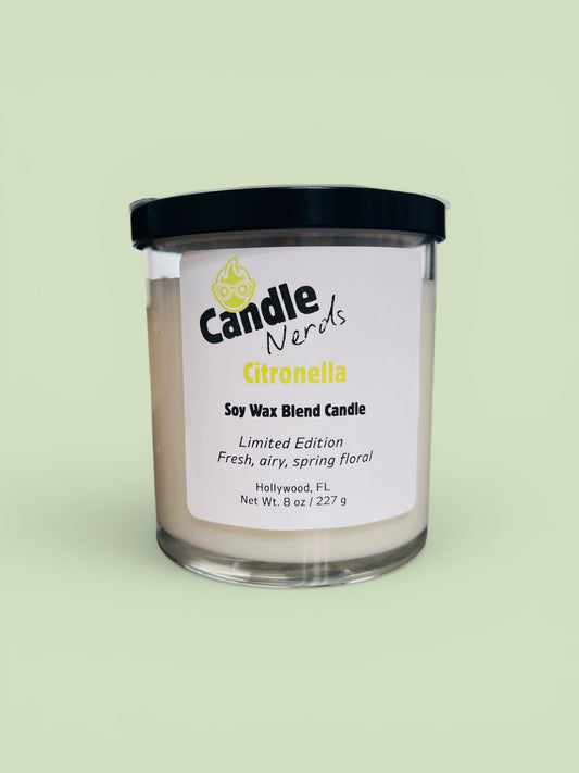 Citronella Inspired Candle
