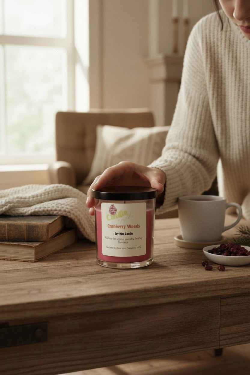 Cranberry Woods Soy Candle