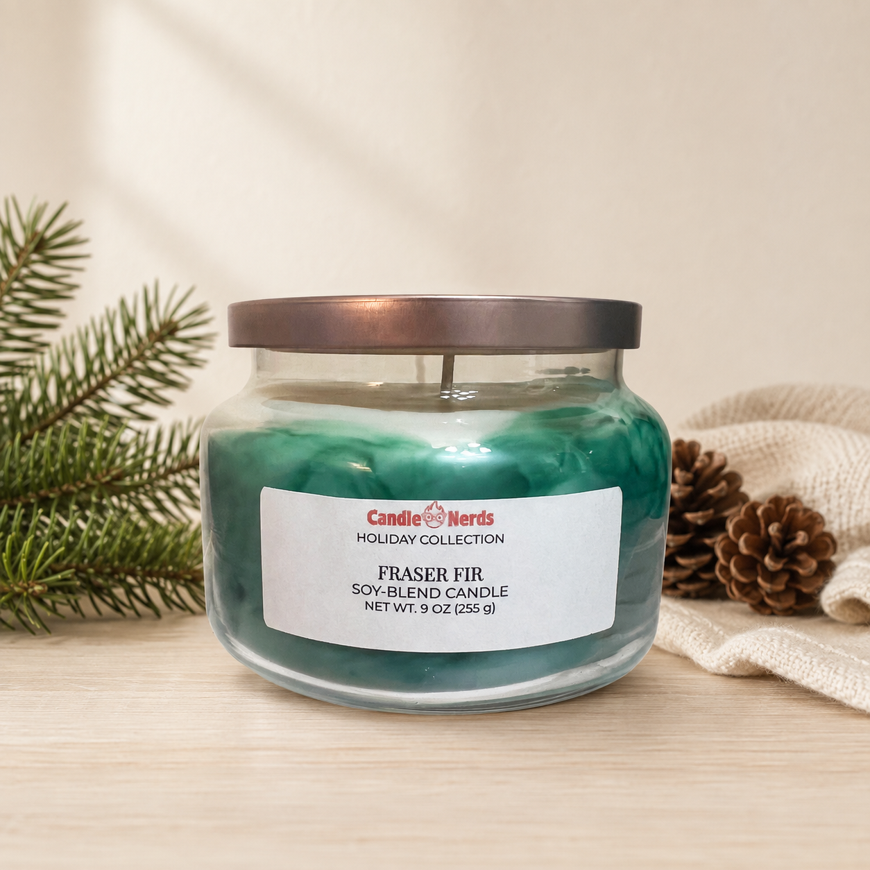 Fraser Fir Soy-Blend Candle | Holiday Collection