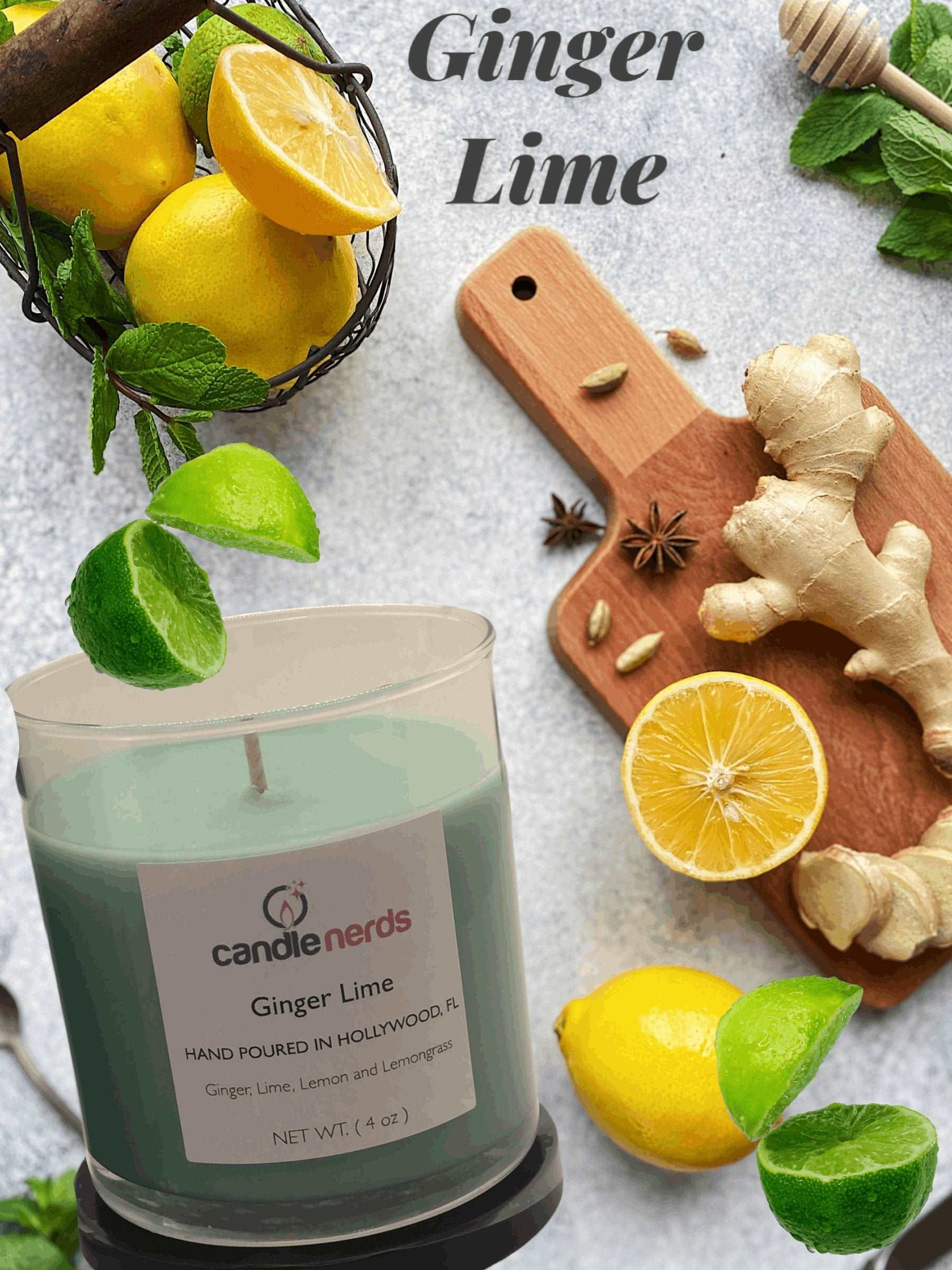 Ginger Lime - Candle Nerds