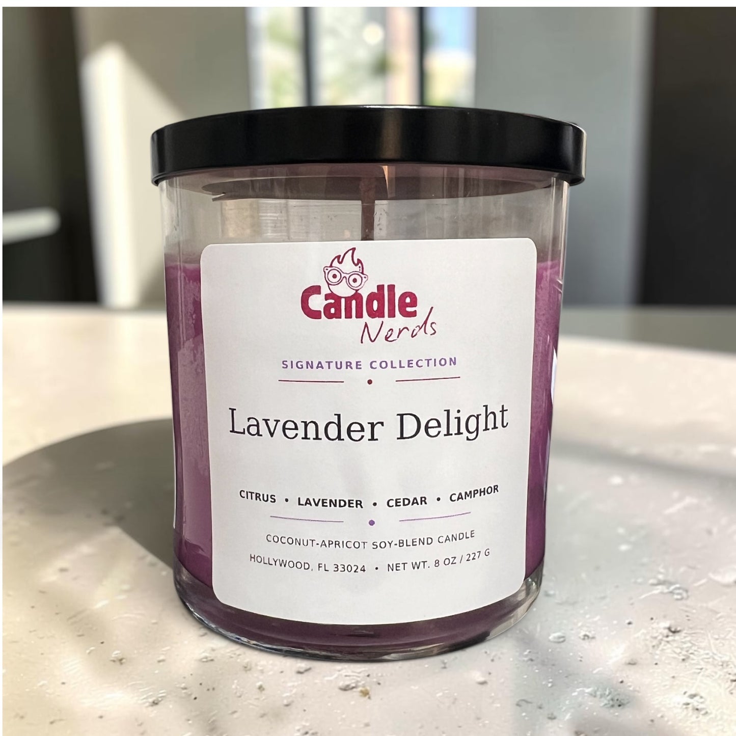 Lavender Delight Soy-Blend Candle