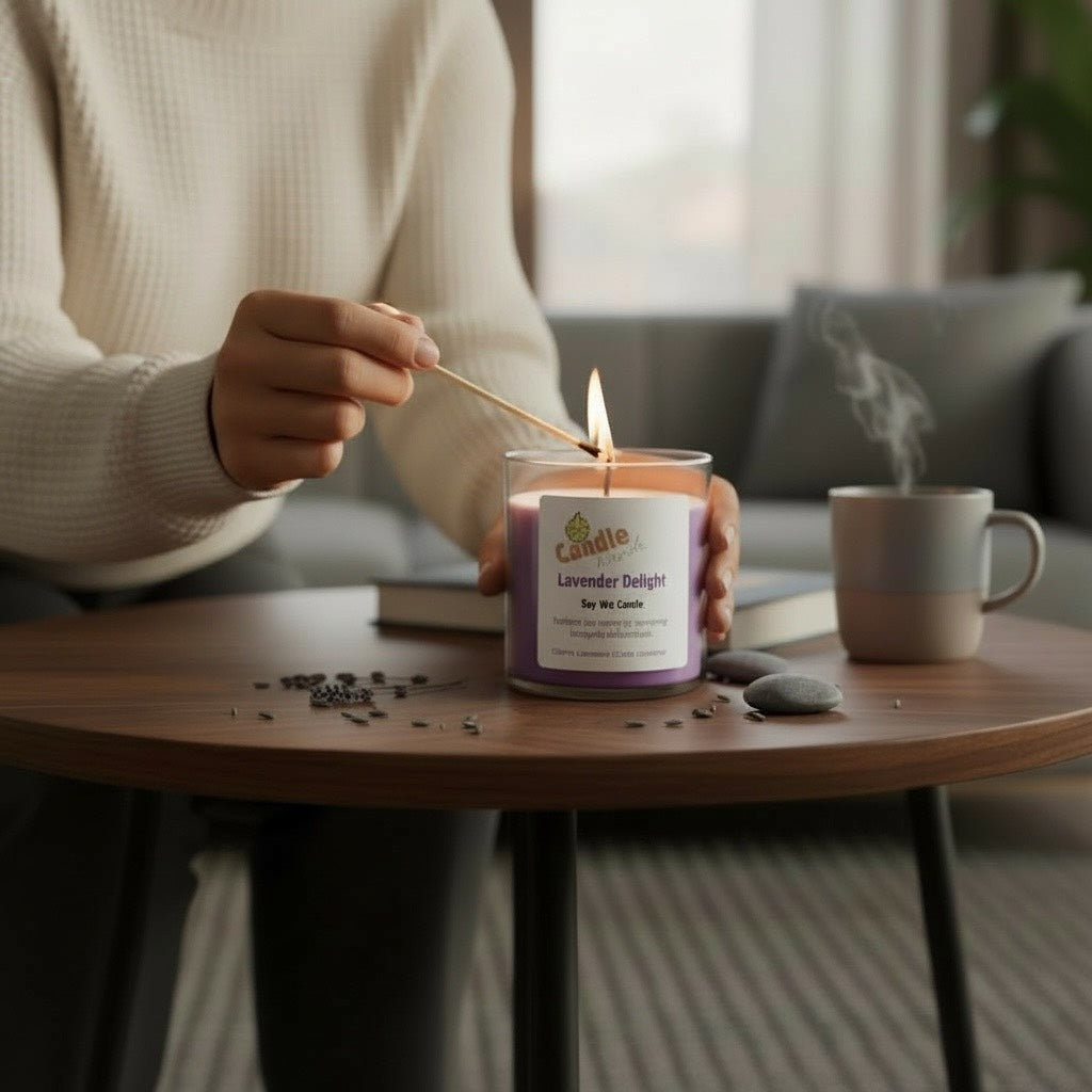Lavender Delight Soy Candle