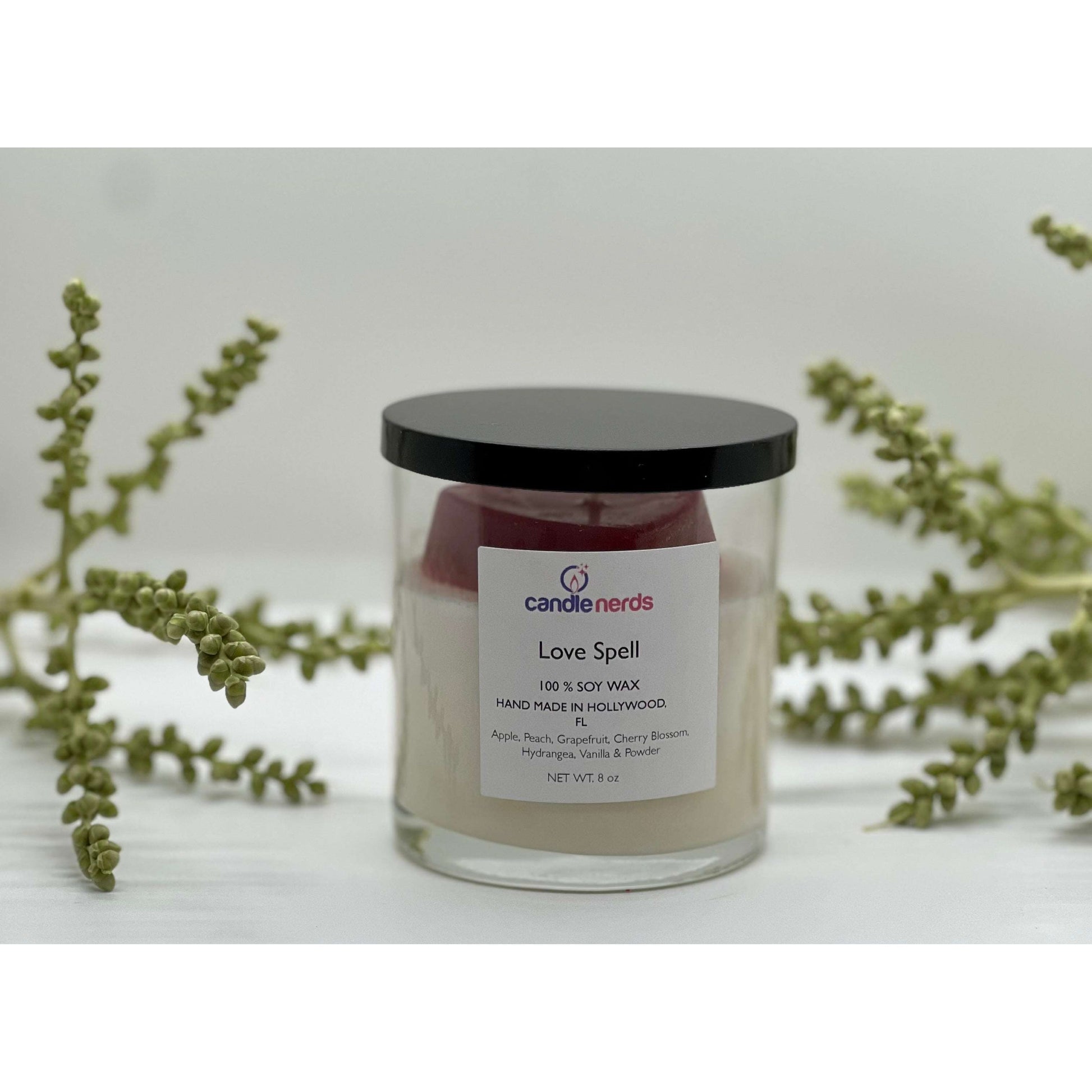 Love Spell Scent - Heart Candle - Candle Nerds
