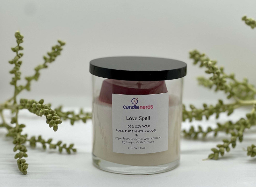 Love Spell Scent - Heart Candle - Candle Nerds