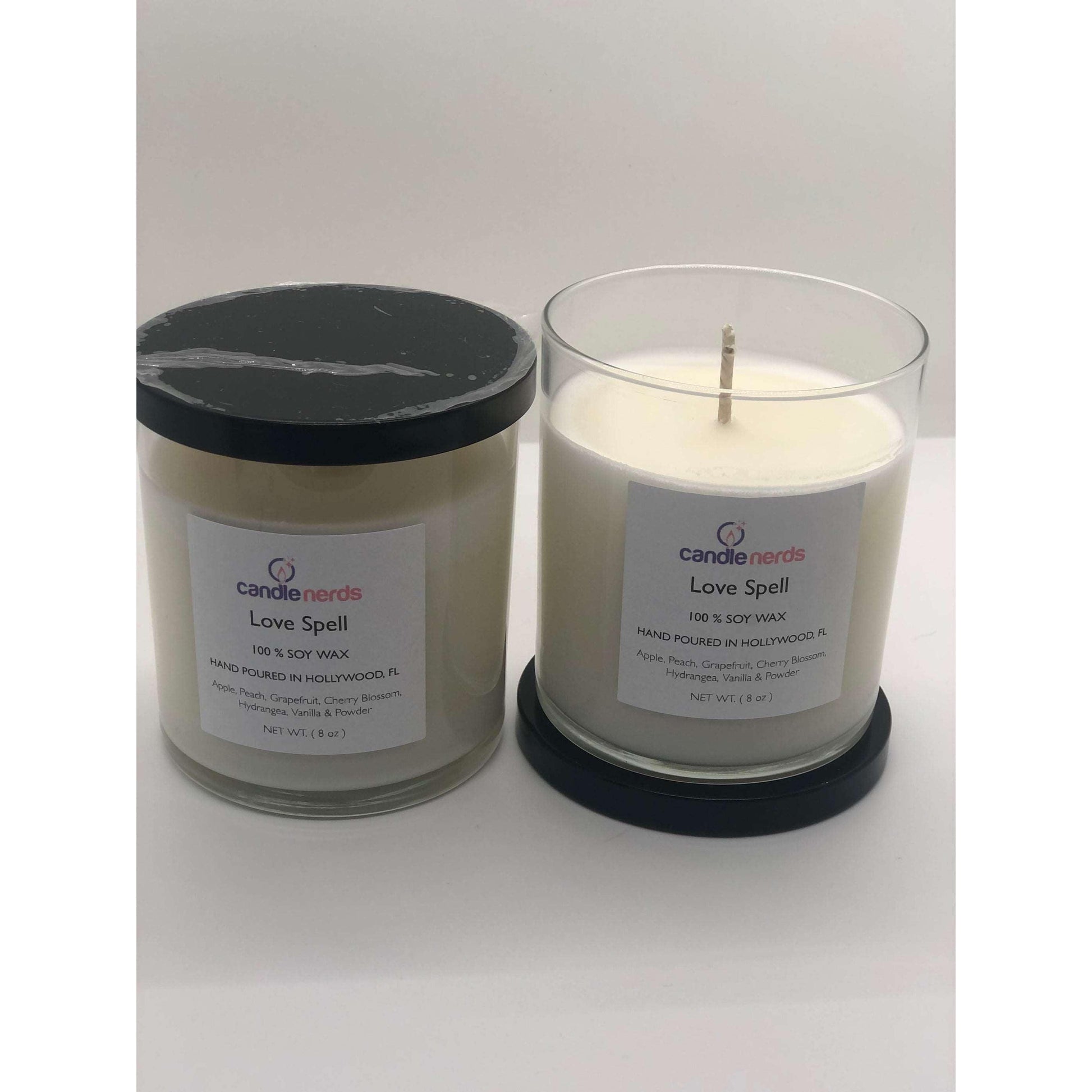 Love Spell Scent - Heart Candle - Candle Nerds