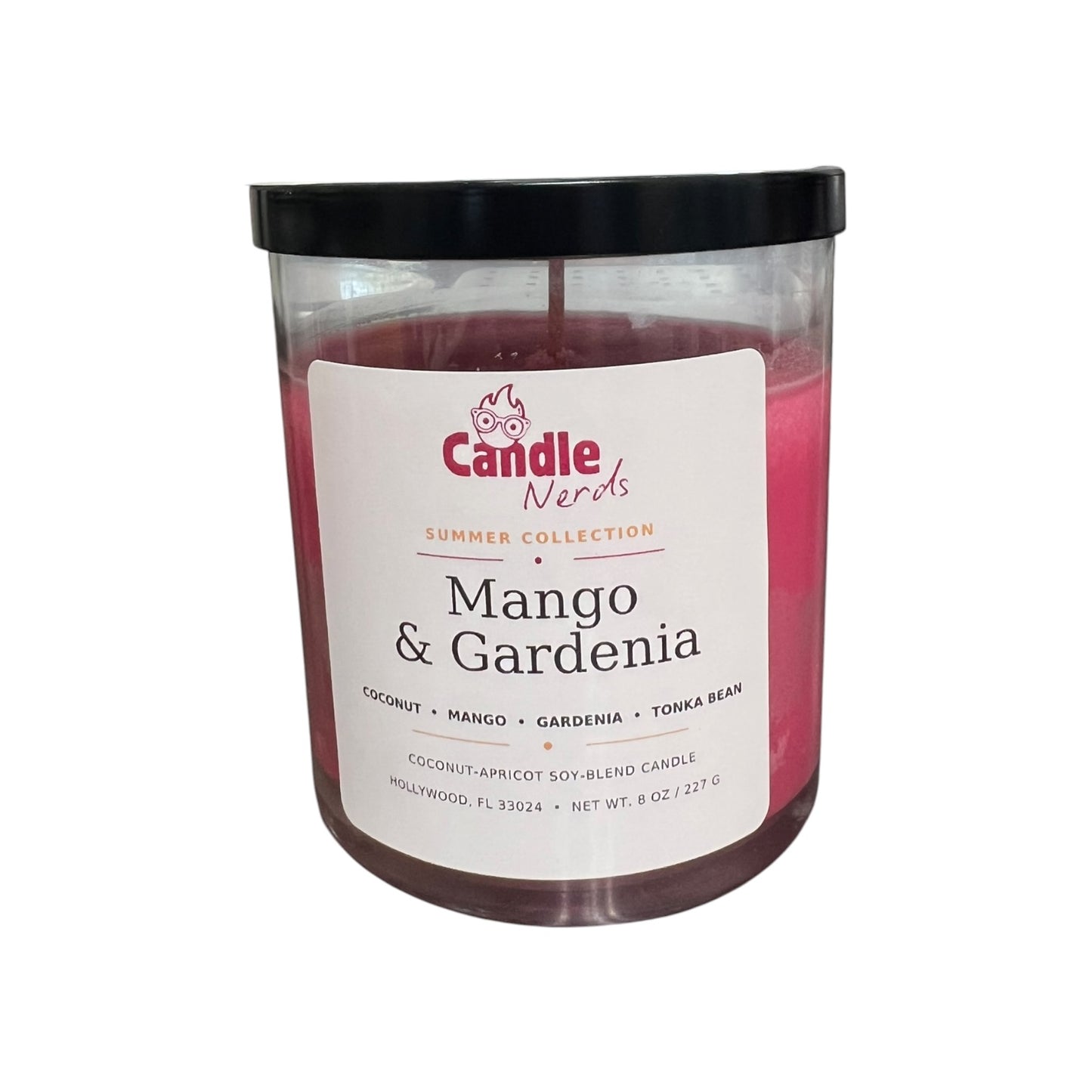 Mango and Gardenia Soy-Blend Candle